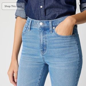 J. Crew Factory Essential straight jean